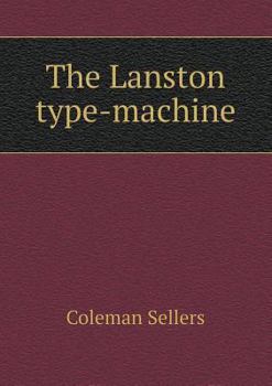 Paperback The Lanston type-machine Book