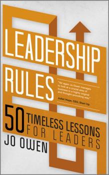 Paperback Leadership Rules: 50 Timeless Lessons for Leaders Book