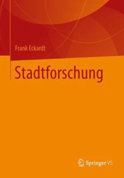 Paperback Stadtforschung: Gegenstand Und Methoden [German] Book