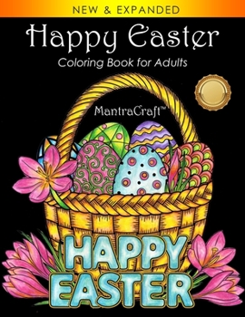 Paperback Happy Easter: Coloring Book for Adults Book