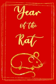 Paperback Year of the Rat Chinese New Year Journal - Red Book