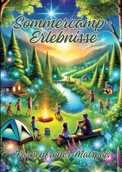 Sommercamp-Erlebnisse: Farbenfroher Malspaß (German Edition)
