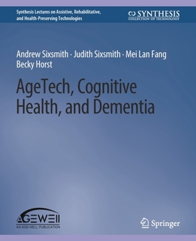 Paperback Agetech, Cognitive Health, and Dementia Book