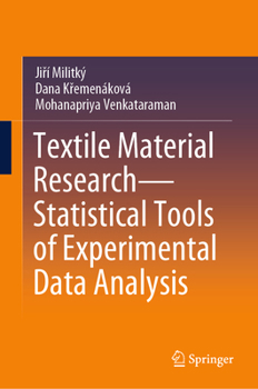 Hardcover Textile Material Research--Statistical Tools of Experimental Data Analysis Book