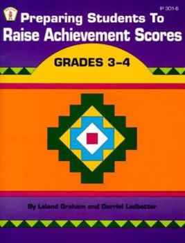 Paperback Preparing Students to Raise Achievement Scores: Grades 3-4 Book