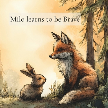 Paperback Milo the Little Red Fox Learns to be Brave Book