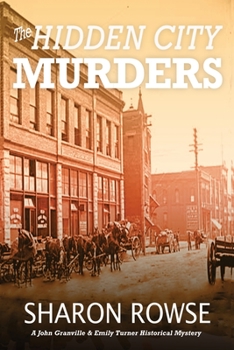 Paperback The Hidden City Murders: A John Granville & Emily Turner Historical Mystery [Large Print] Book