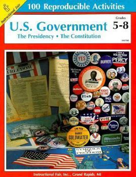 Paperback U.S. Government: Grades 5-8 Book