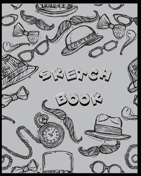 Paperback Sketch Book: A Large Notebook With Blank Paper for Drawing, Writing, Painting, Sketching, 100 Pages, 8x10 Book