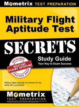 Hardcover Military Flight Aptitude Test Secrets Study Guide Book