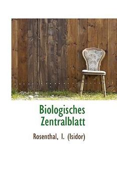 Paperback Biologisches Zentralblatt Book