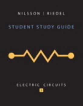 Paperback Student Study Guide for Electric Circuits Book