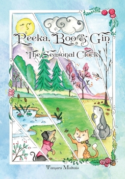 Paperback Peeka, Boo & Gin: The Seasonal Clock Book