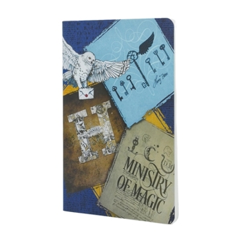 Hardcover Moments of Magic Notebook A5 Lined Cahier, 80pg, 100gsm by Paperblanks (Harry Potter Collection) Book
