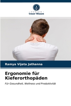 Paperback Ergonomie für Kieferorthopäden [German] Book
