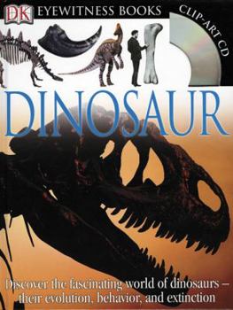 Hardcover Dinosaur [With Clip Art CDROM and Chart] Book