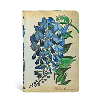 Misc. Blooming Wisteria Mini Unlined Hardcover Journal, 176pg, 85gsm by Paperblanks (Painted Botanicals) Book