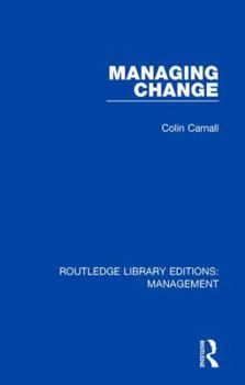 Hardcover Managing Change Book