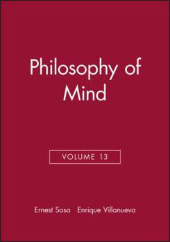 Paperback Philosophy of Mind, Volume 13 Book