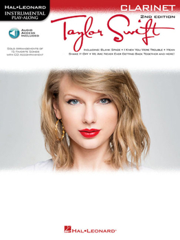 Misc. Taylor Swift - Clarinet Play-Along Book/Online Audio Book