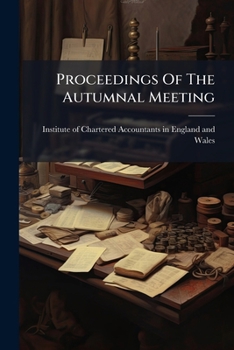 Paperback Proceedings Of The Autumnal Meeting Book