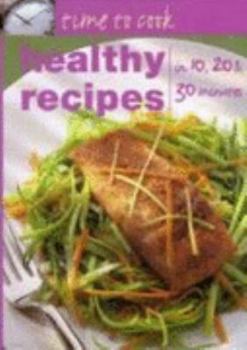 Paperback healthy-recipes--time-to-cook- Book