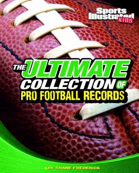 Hardcover The Ultimate Collection of Pro Football Records Book