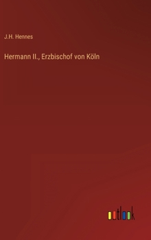 Hardcover Hermann II., Erzbischof von Köln [German] Book
