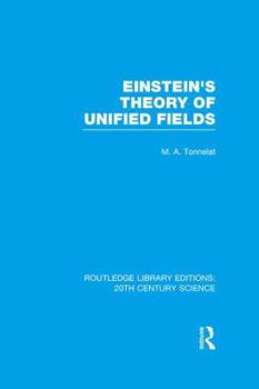 Paperback Einstein's Theory of Unified Fields Book