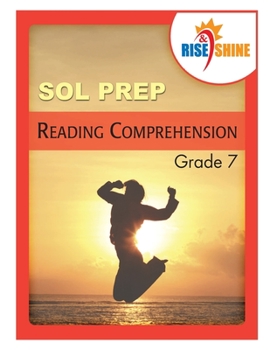 Paperback Rise & Shine SOL Prep Grade 7 Reading Comprehension Book