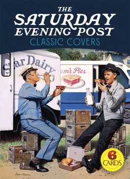 Paperback The Saturday Evening Post Classic Covers: 6 Cards Book