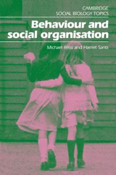 Paperback Behaviour and Social Organisation Book