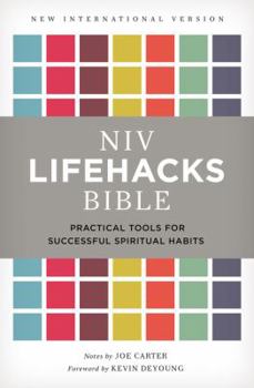 Hardcover NIV, Lifehacks Bible, Hardcover: Practical Tools for Successful Spiritual Habits Book