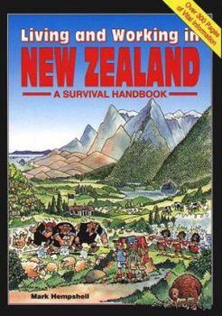 Paperback Living and Working in New Zealand Book
