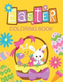 Paperback Easter Coloring Book: Easter Activity and Basket Stuffer for Kids Book