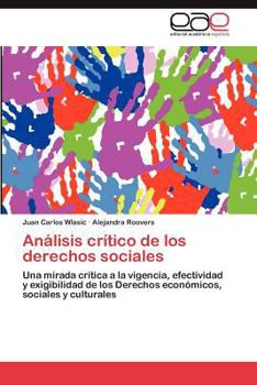 Paperback Analisis Critico de Los Derechos Sociales [Spanish] Book