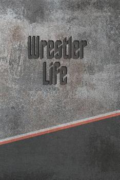 Wrestler Life: Personalized Isometric Dot Notebook 120 pages 6"x9"