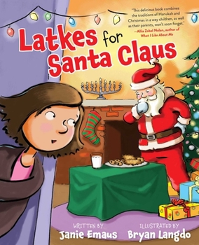 Hardcover Latkes for Santa Claus Book
