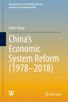 Hardcover China's Economic System Reform (1978-2018) Book