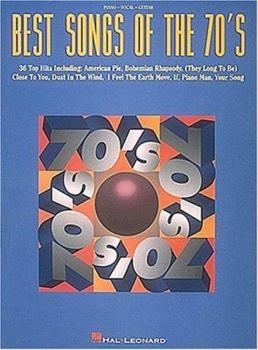 Paperback Best Songs Of The 70's Book