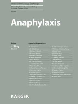 Anaphylaxis (Chemical Immunology And Allergy)