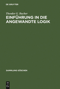 Hardcover Einführung in Die Angewandte Logik [German] Book