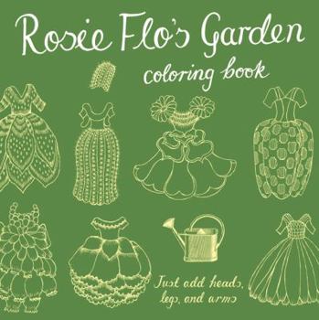 Paperback Rosie Flo's Garden Coloring Book