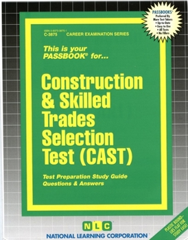 Paperback Construction & Skills Trades Selection Test (Cast) Book