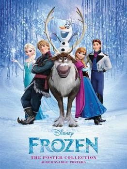 Paperback Frozen: The Poster Collection: 40 Removable Posters Book