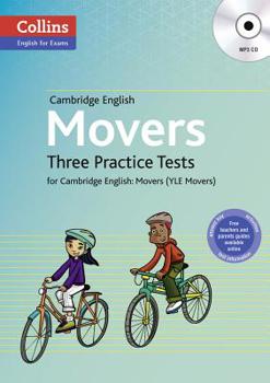 Paperback Three Practice Tests for Cambridge English: Movers (Yle Movers) Book