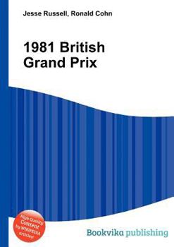 Paperback 1981 British Grand Prix Book