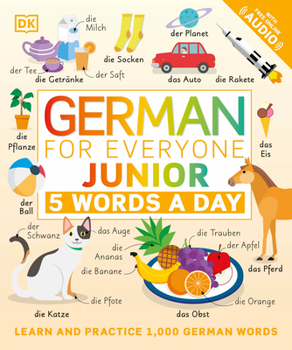 Paperback German for Everyone Junior: 5 Words a Day Book