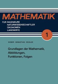 Paperback Grundlagen Der Mathematik, Abbildungen, Funktionen, Folgen [German] Book