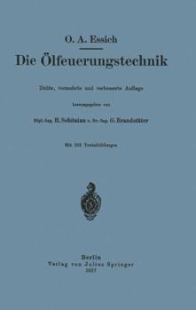 Paperback Die Ölfeuerungstechnik [German] Book